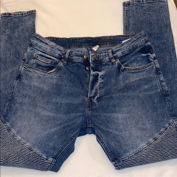 H&M Mens Ripped Jeans - Picture 4 of 5
